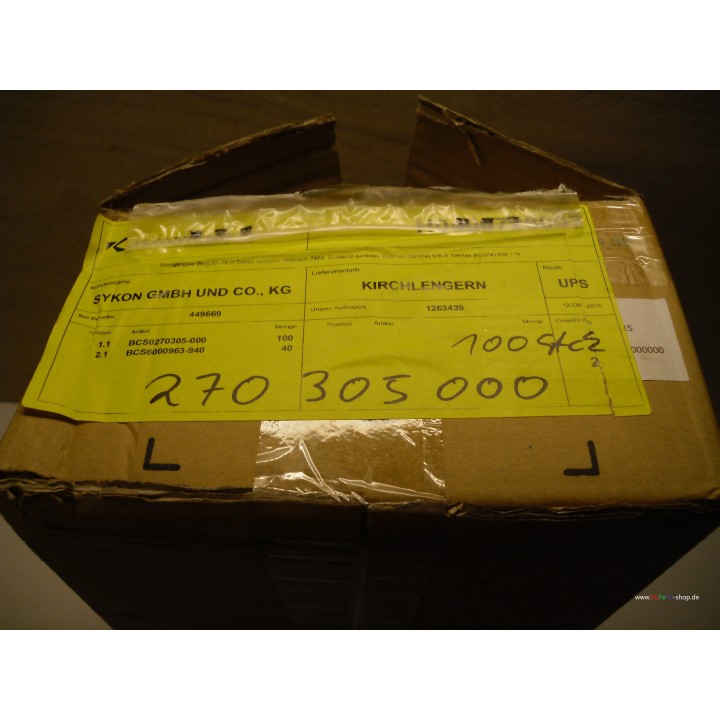 kawneer 270 305 000 Klotzbrücke 100 Stück