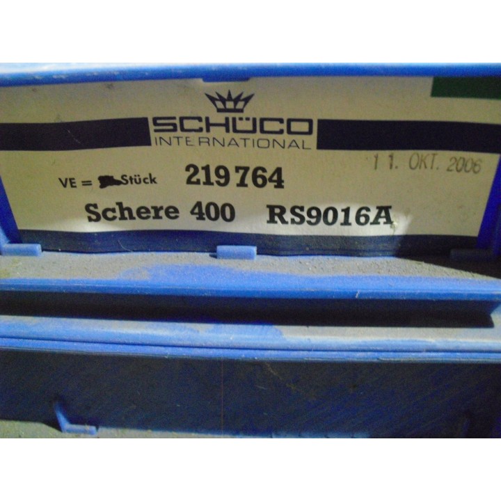 Schüco 219764 Schere 400mm DIN rechts weiß