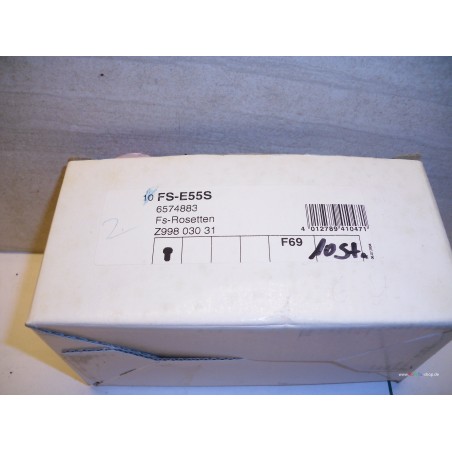 Hoppe FS E55S Edelstahl Rosette