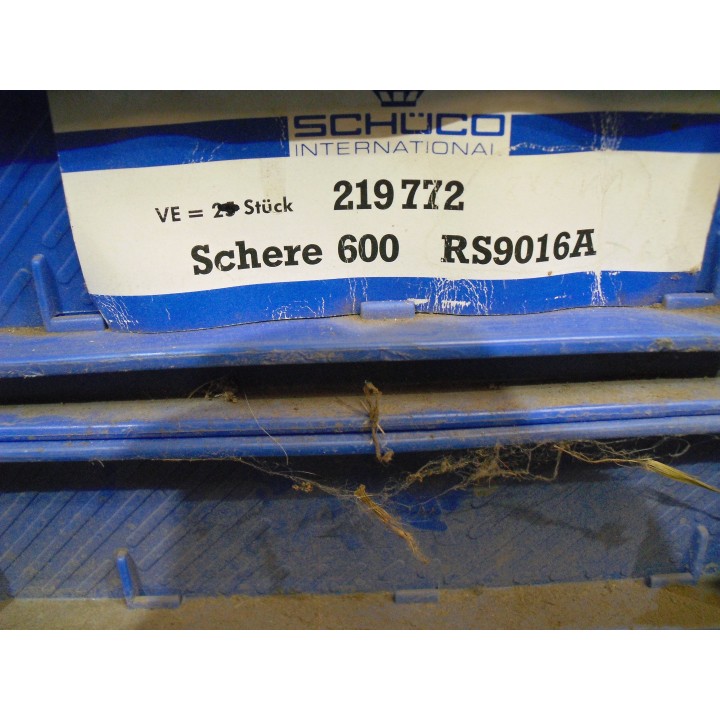 Schüco 219772 Schere 600mm DIN rechts weiß