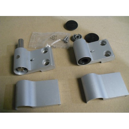 Schüco 239880 Türband 2teilig silber / EV1