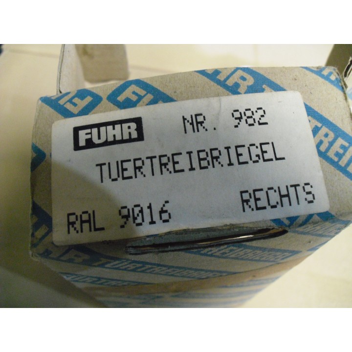 Fuhr 982 Türtreibriegel DIN rechts weiß