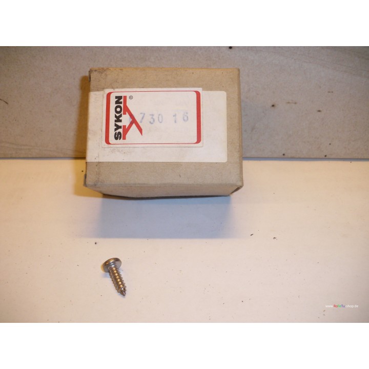 Sykon 0730 16 Linsen Blechschraube 4,8 X 16 C DIN 7981 A2