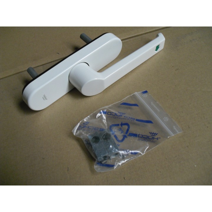 Schüco 209711 Türtreibriegel RAL 9010 weiß