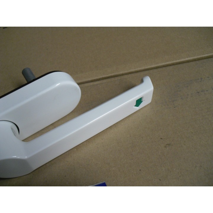 Schüco 209711 Türtreibriegel RAL 9010 weiß