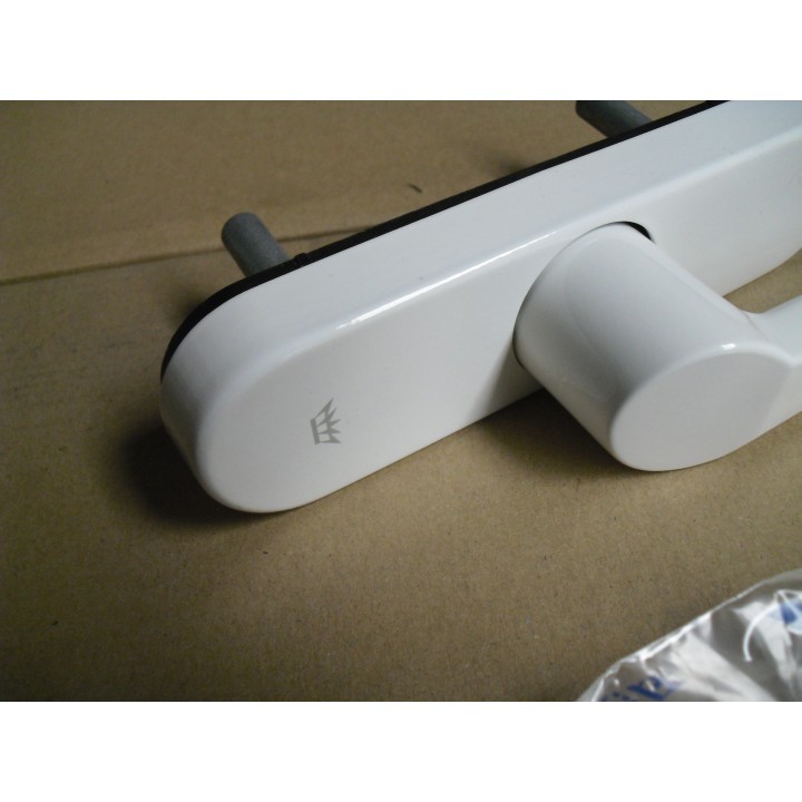 Schüco 209711 Türtreibriegel RAL 9010 weiß