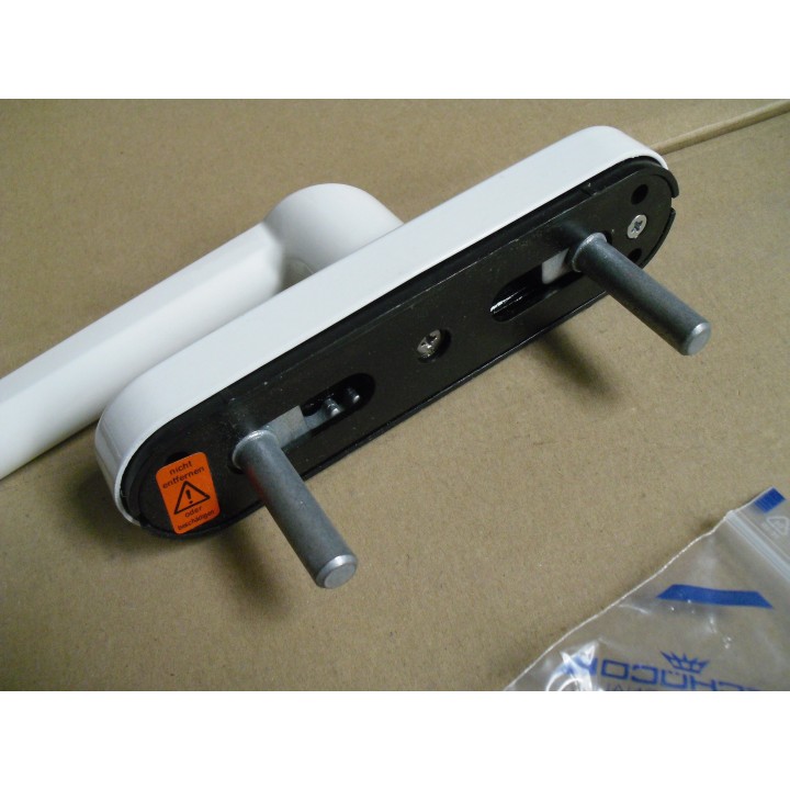 Schüco 209711 Türtreibriegel RAL 9010 weiß