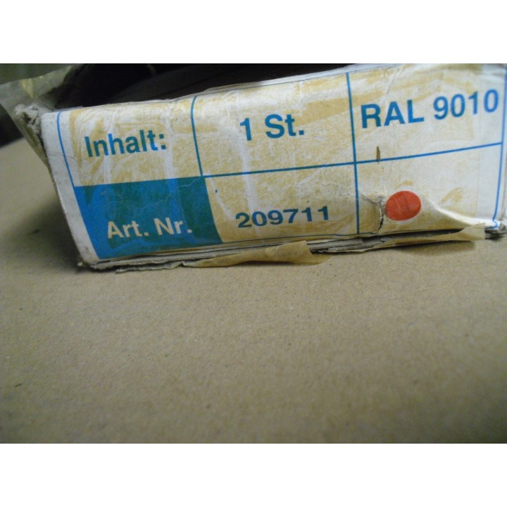 Schüco 209711 Türtreibriegel RAL 9010 weiß