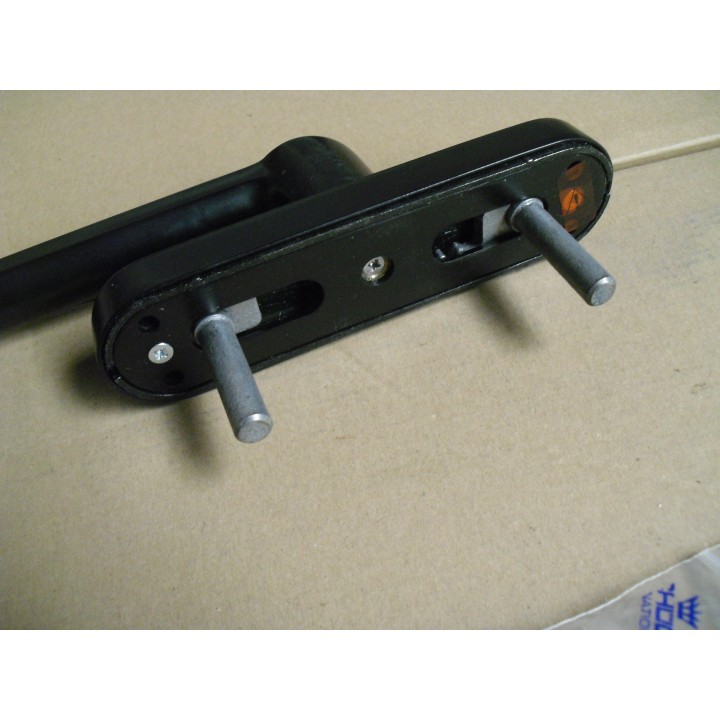 Schüco 229336 Türtreibriegel RAL 9005 schwarz