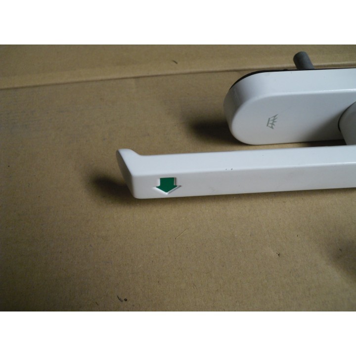 Schüco 209716 Türtreibriegel RAL 9016 weiß