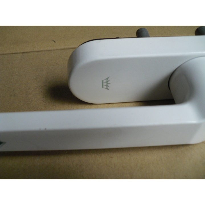 Schüco 209716 Türtreibriegel RAL 9016 weiß