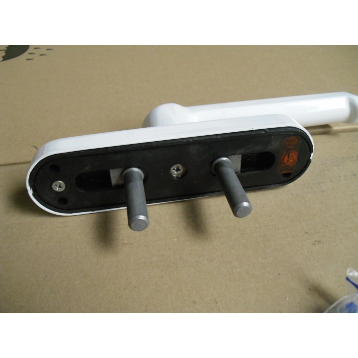 Schüco 209716 Türtreibriegel RAL 9016 weiß