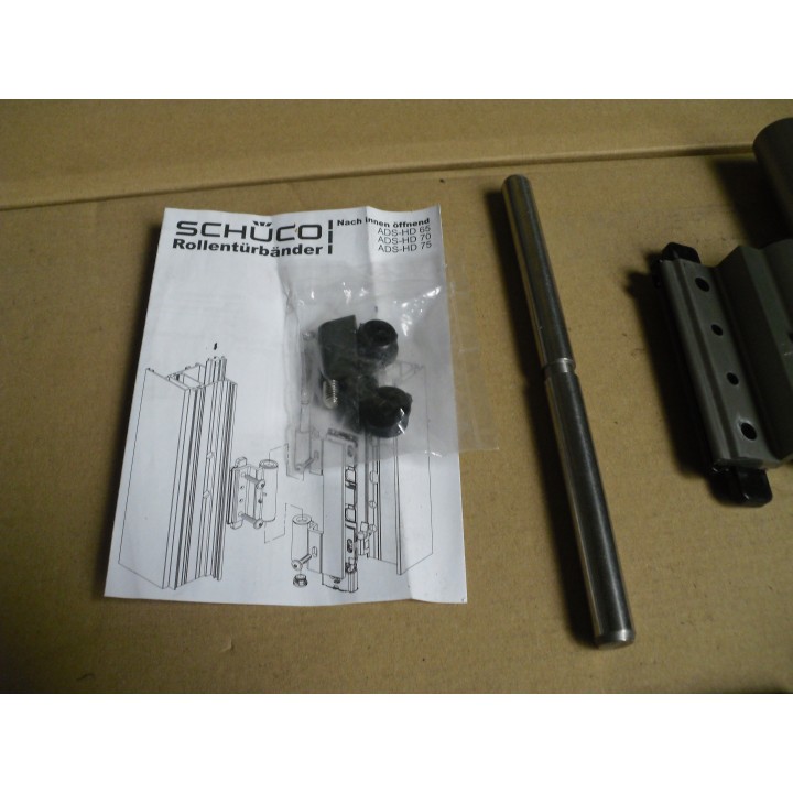Schüco 239588 Rollentürband Edelstahloptik