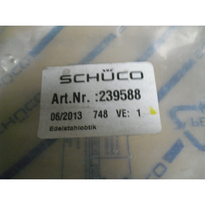 Schüco 239588 Rollentürband Edelstahloptik