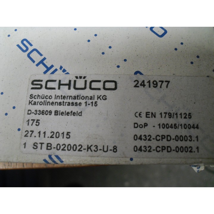 Schüco 241977 Panikschloss / Antipanik Funktion B