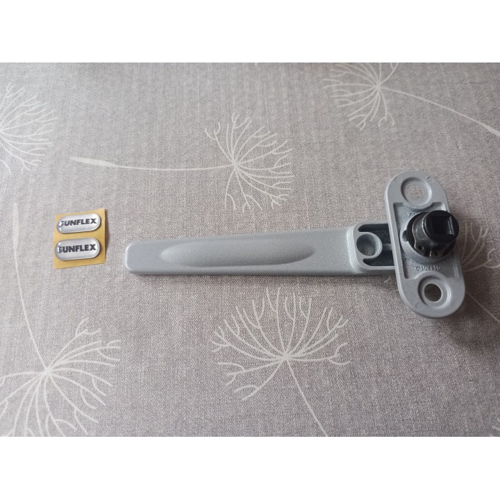 Sunflex Griff flach / Klappgriff silber 908815