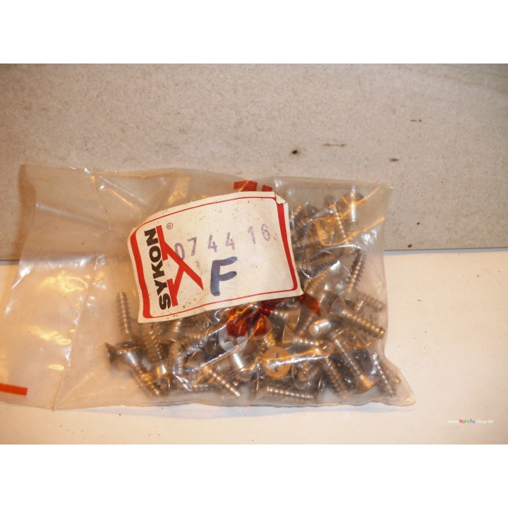 Sykon 0744 16F Senk - Bohrschraube A2 DIN 7982