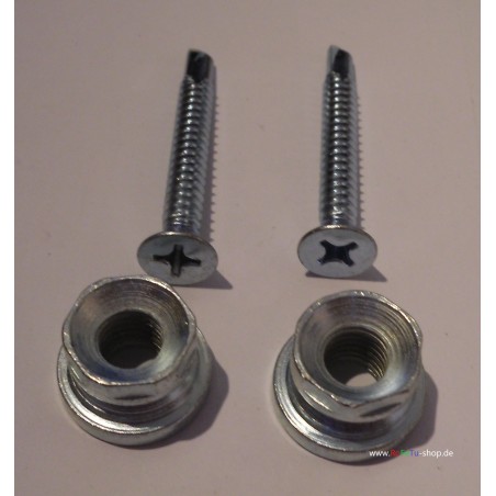 Befestigungs-Muttern-Set M10 für Haustürgriff