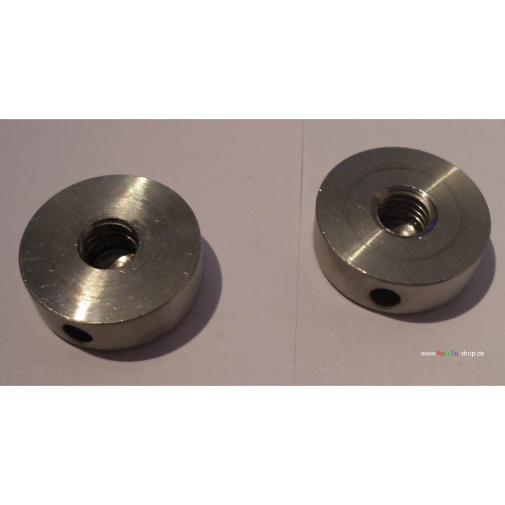 Stoßgriffbefestigung Flachmutter M10 , Edelstahl A2