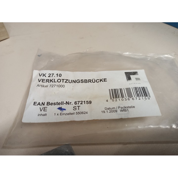 Gutmann 550624 / 672159 Verklotzungsbrücke 10 Stück