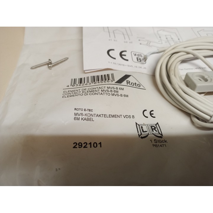 Roto MVS Kontaktelement VDS B 292101