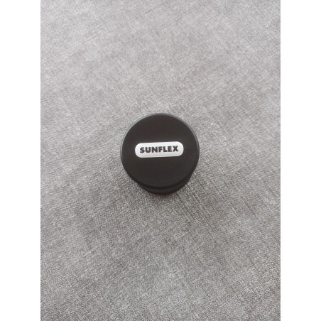 Sunflex Ganzglastür SF20 Griff schwarz