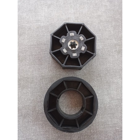 Heroal Motoradapter für 125mm Welle