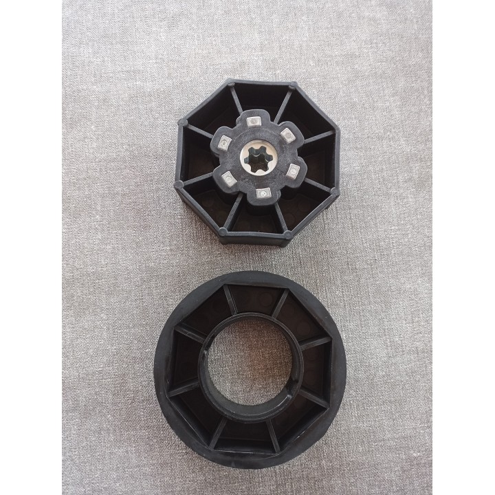 Heroal Motoradapter für 125mm Welle