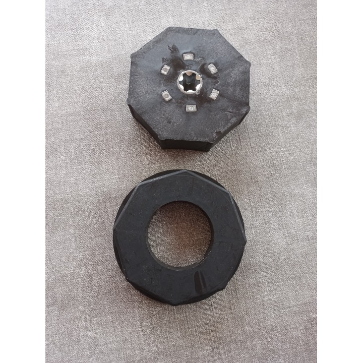 Heroal Motoradapter für 125mm Welle
