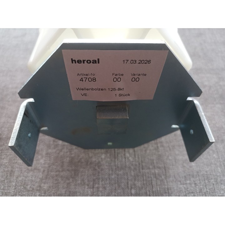 Heroal Wellenbolzen für 125mm Welle / Abrollsicherung
