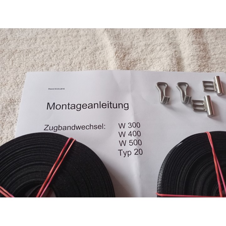 Varisol Zugband / Ersatzzugbänder Set  22.72.070