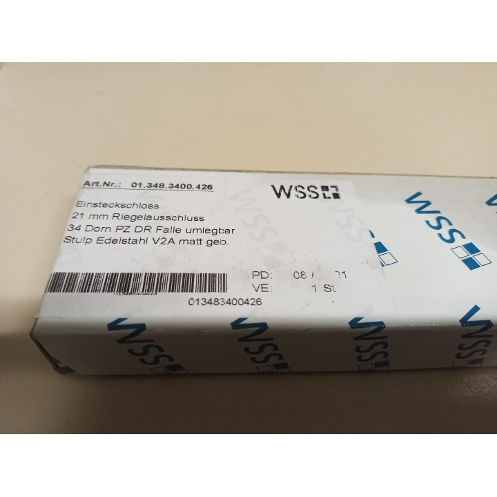 WSS Einsteckschloss 013483400426
