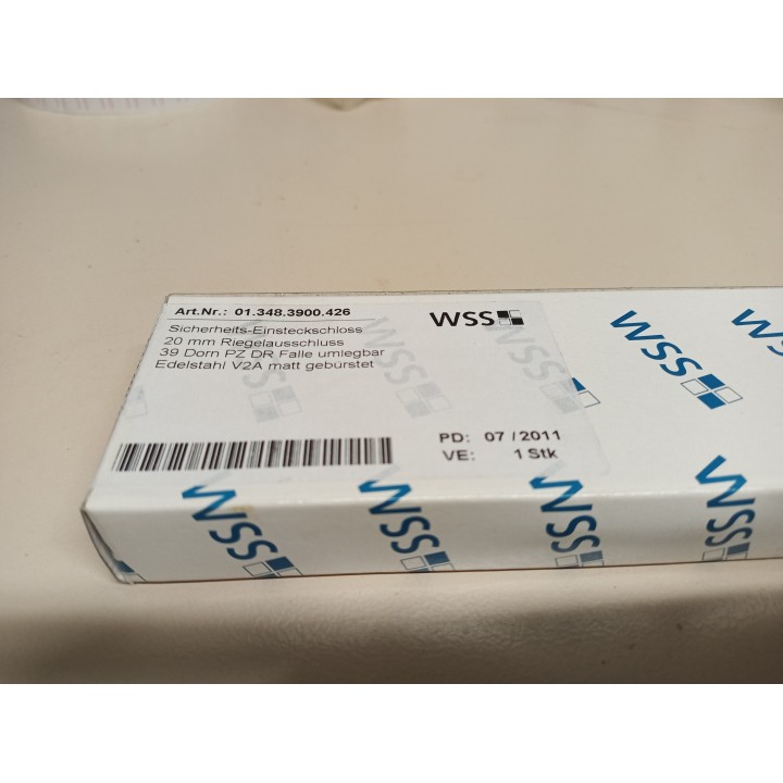 WSS Einsteckschloss 013483900426