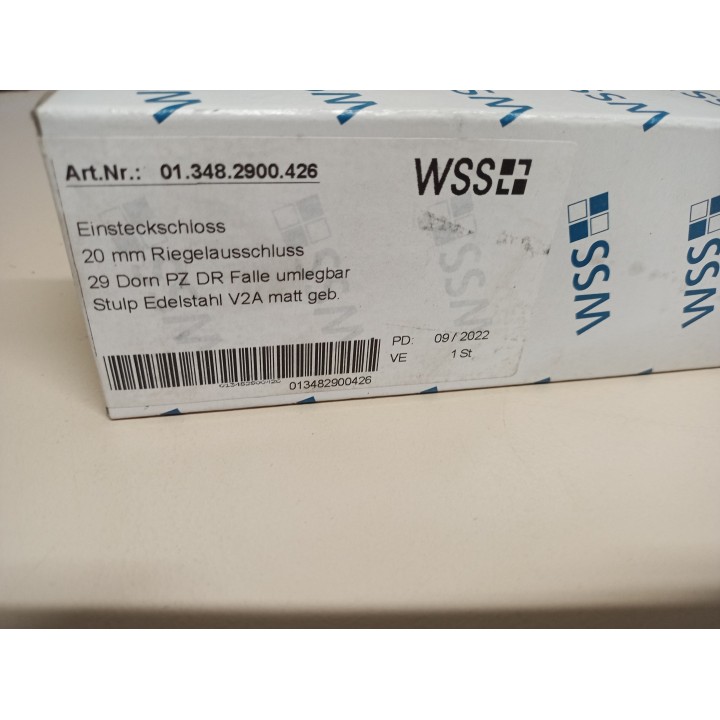 WSS Einsteckschloss 013482900426