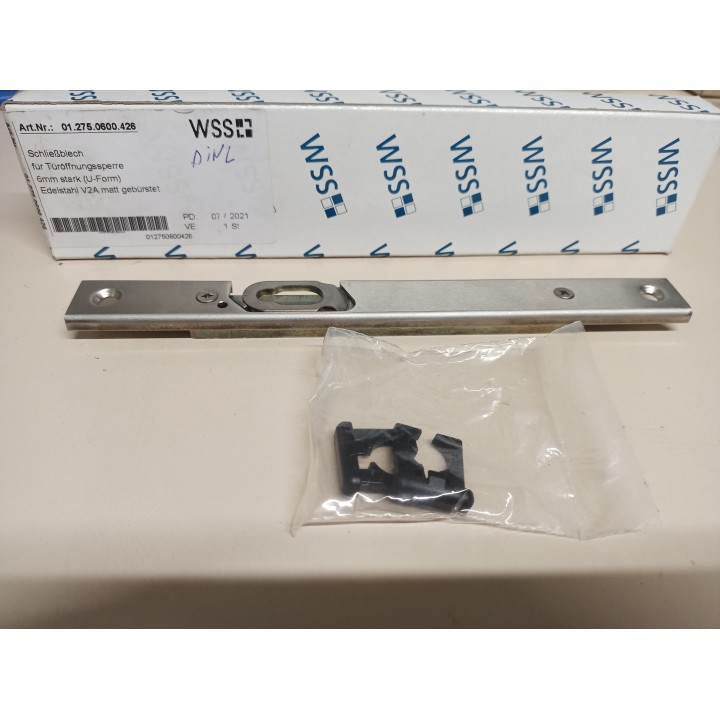 WSS Schließblech für Türöffnungssperre 012750600426