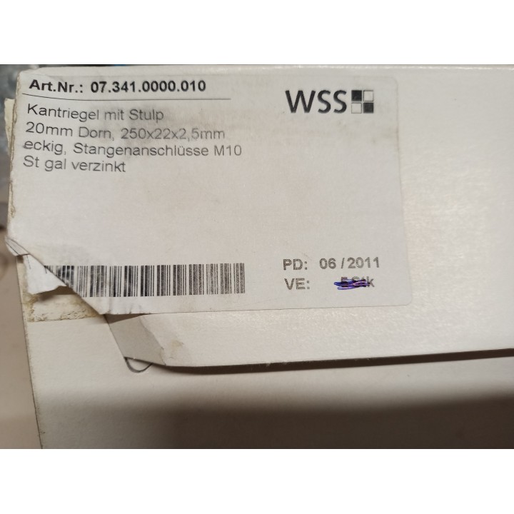WSS Türkantriegel 073410000010