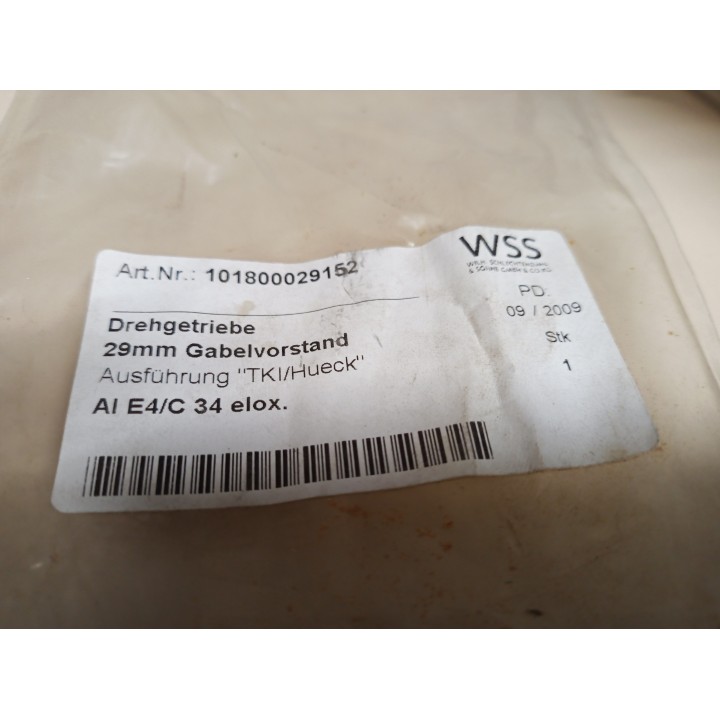 WSS Fenstergriff passend für Hueck 101800029152 dunkel bronze