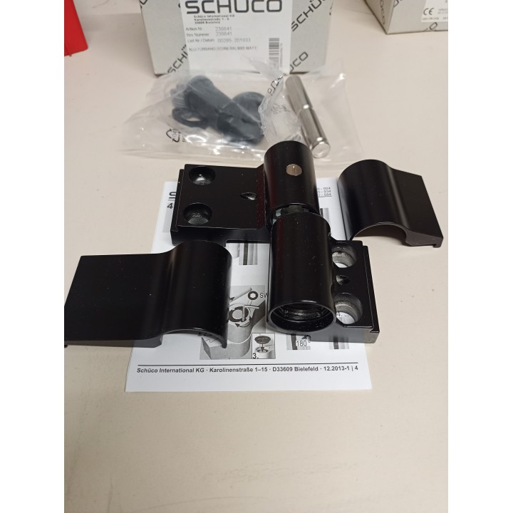 Schüco 239841 Türband schwarz matt