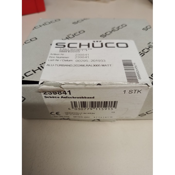 Schüco 239841 Türband schwarz matt