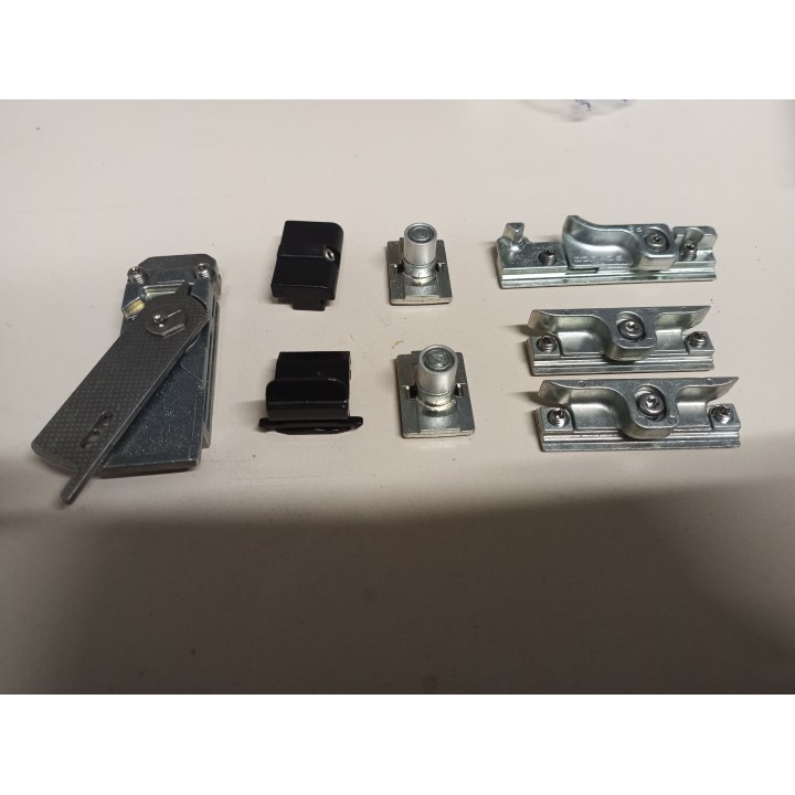 Schüco DK-Beschlag   EV1 / silber rechts
