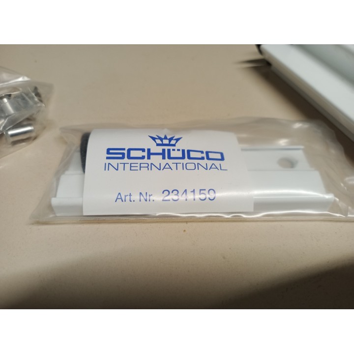 Schüco 234159 Griff für Schiebeelement RAL 9016 / weiß